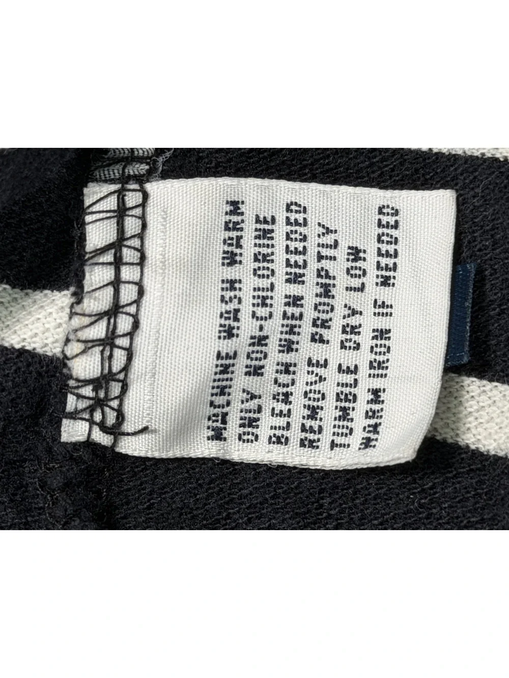 Polo Ralph Lauren Men's Black and White Striped Polo Shirt, Size XL